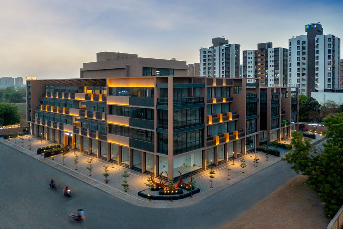 Corner Evening View Office in South Bopal