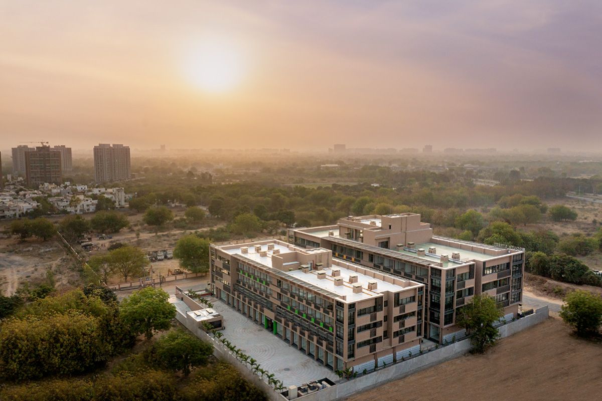 Rear Bird View Office in South Bopal